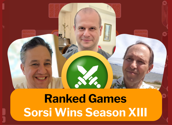 Sorsi Wins Season XIII | Ranked Games | IntoBridge