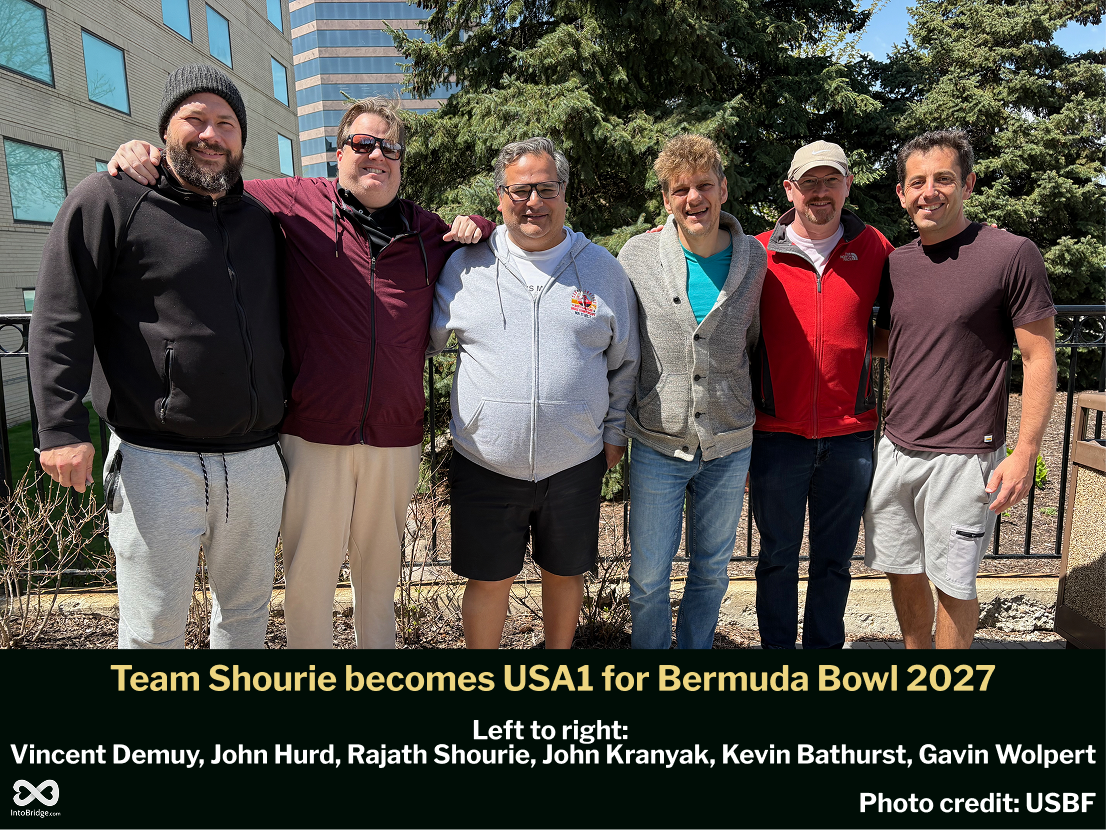 Team Shourie Wins USA1 Trials | Gavin Wolpert and Rajath Shourie | IntoBridge